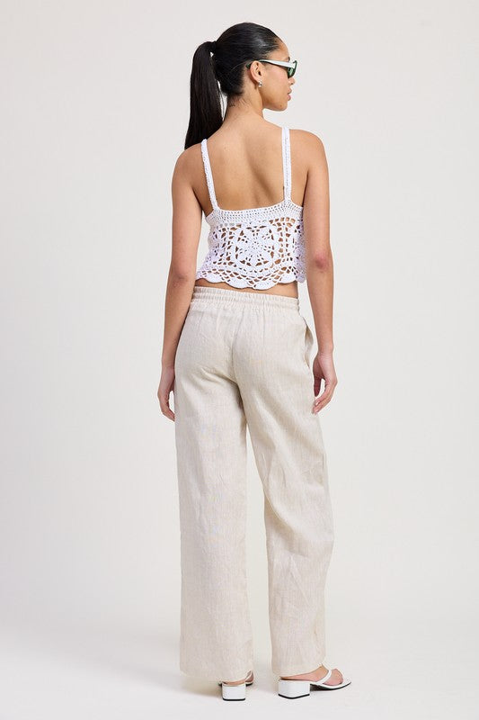 Anguilla Crochet Top