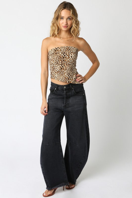Your Team Strapless Top