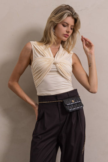 Actually Sweet Twist Top