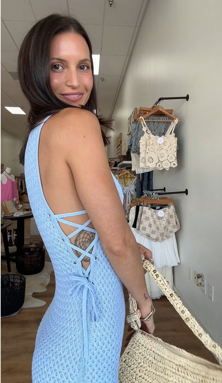 Bigger Than The Whole Sky Crochet Midi
