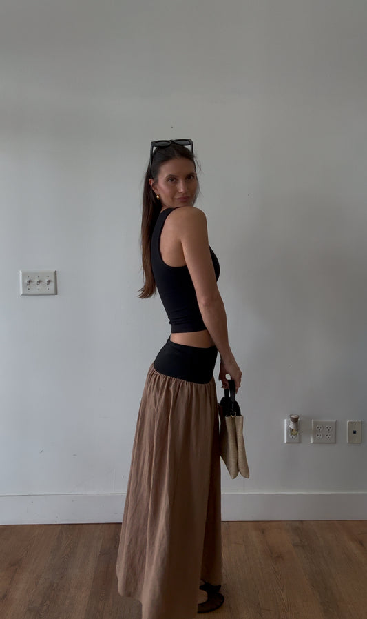 Daymaker Waistband Maxi Skirt