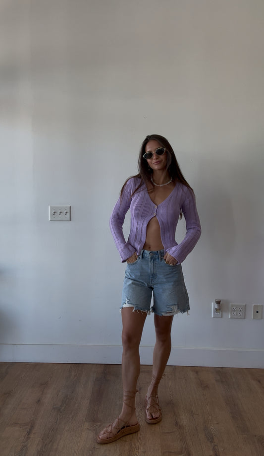 Monday Light Wash Jort