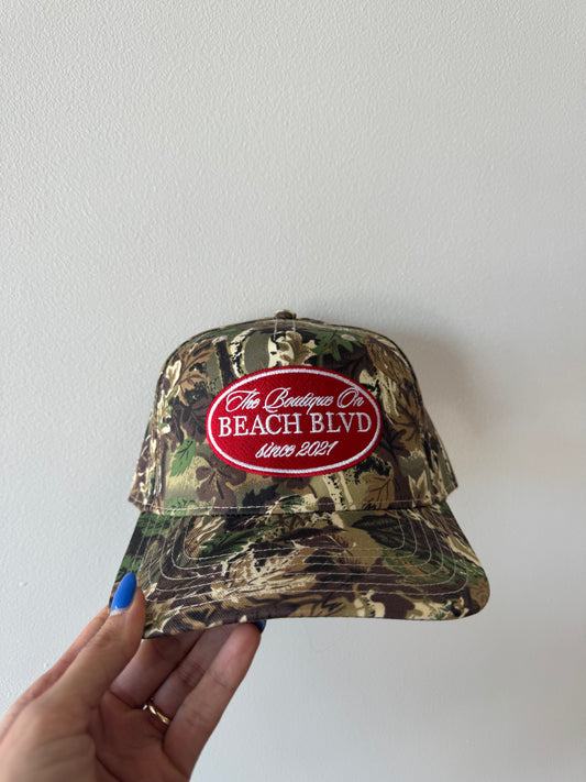 Beach Blvd Camo Trucker Hat
