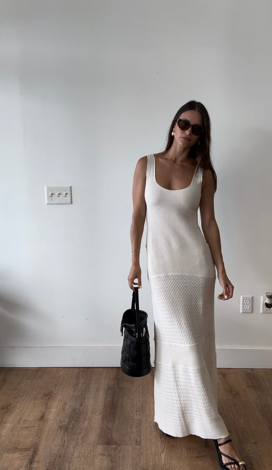 Dress in the Sun Crochet Maxi