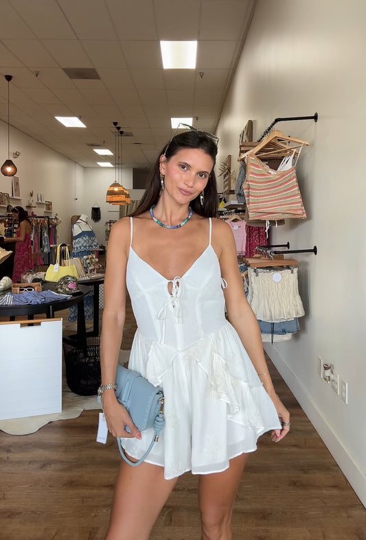 Gracie Ruffle Romper
