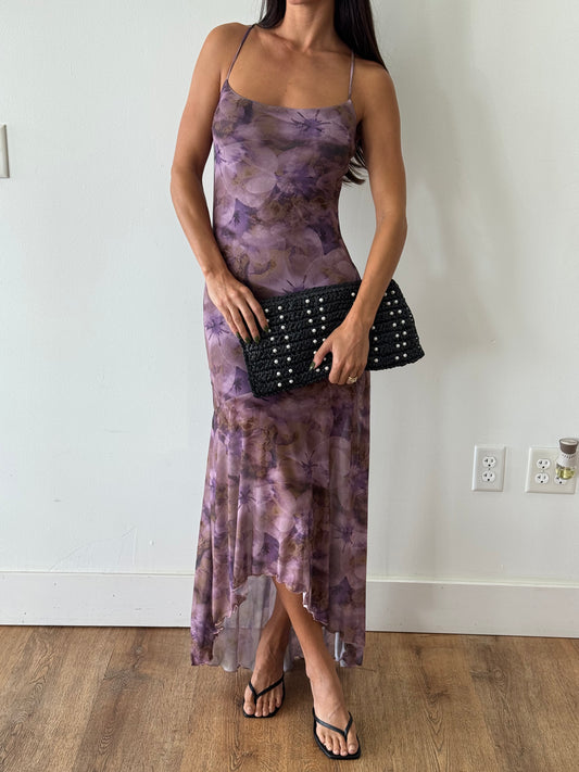 Autumn Bloom Midi Dress