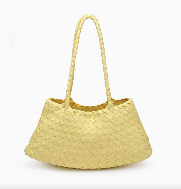 Millie Woven Shoulder Bag