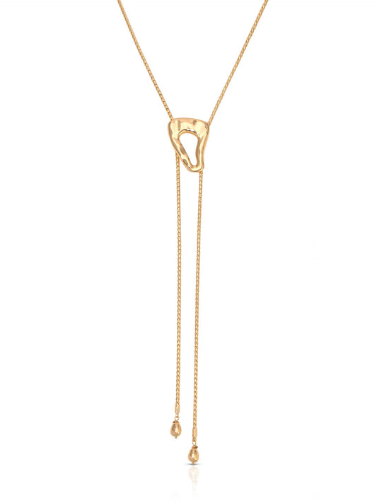 Molten Muse Bolo Necklace by Ettika