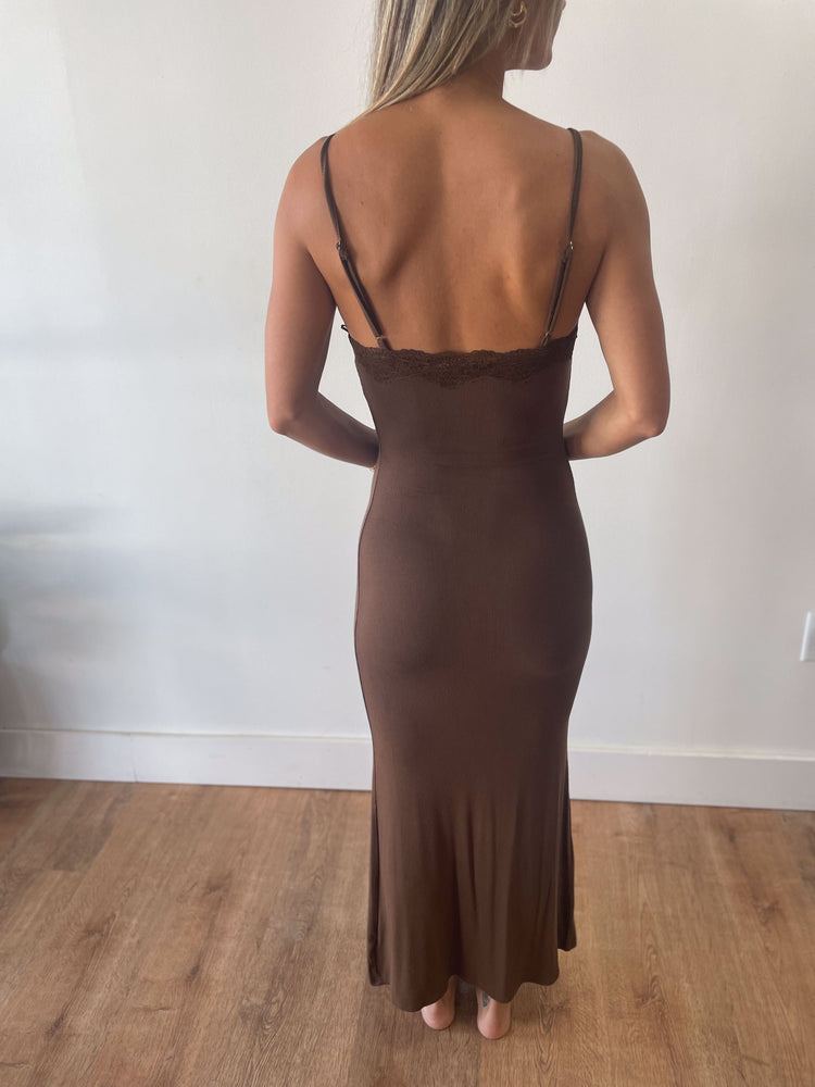 Lacey Ribbed Maxi Dress