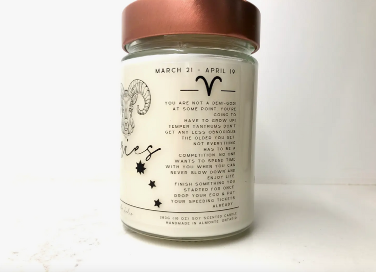 Zodiac Candle