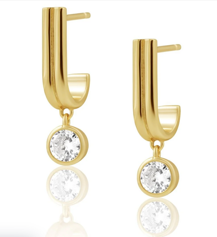 Iris CZ Earring