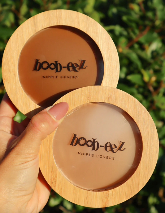 Boob-ez "Headlight Hiders" Nipple Covers with Compact