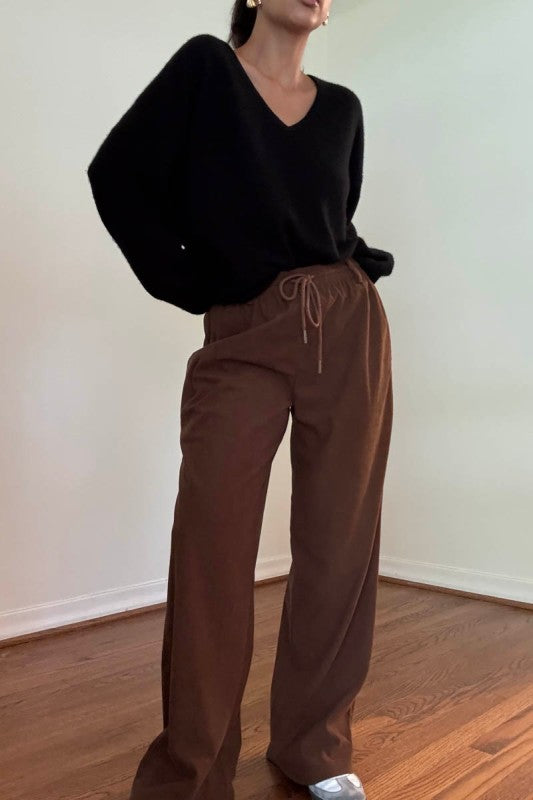 Lincoln Corduroy Tie Pant