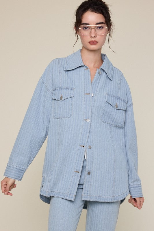 Miller Denim Shacket