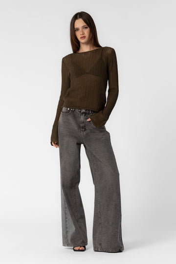 Basil Crochet Sweater