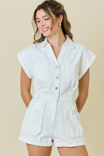 Saturday Utility Romper
