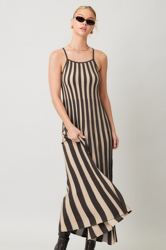 Winnie Striped Maxi