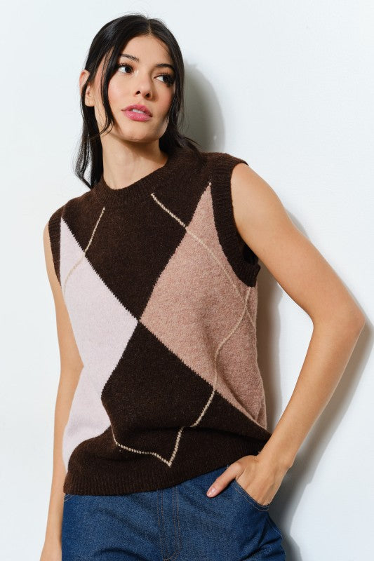 Gigi Argyle Vest