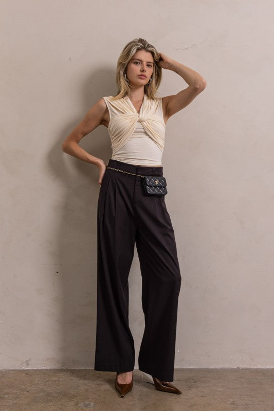 Actually Sweet Twist Top