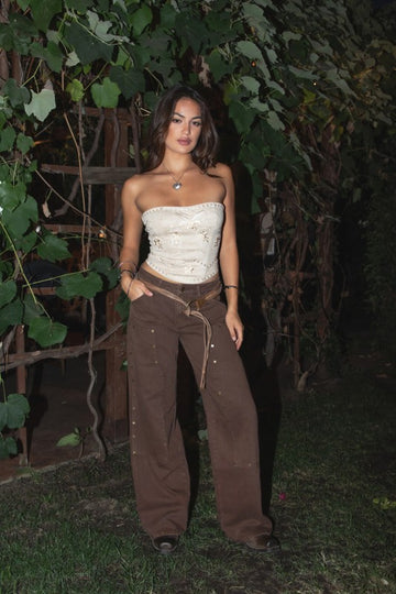 Star Studded Carpenter Pant