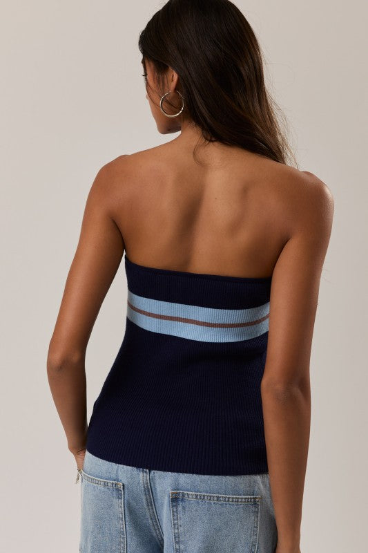 Lizzy Ribbed Tube Top