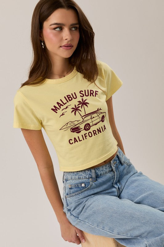 Malibu Surf Baby Tee