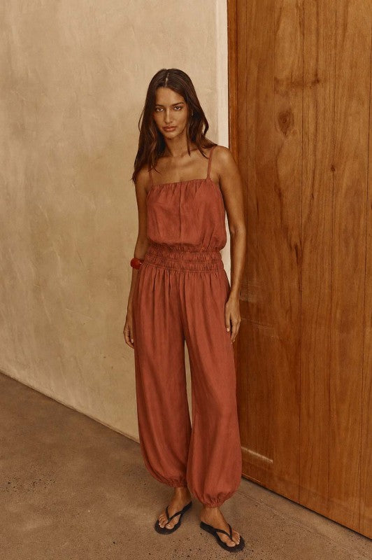Red Clay Jumpsuit