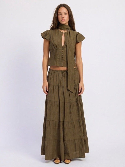 Provence Maxi Skirt