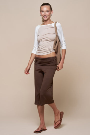 Nikki Raglan Boatneck Top