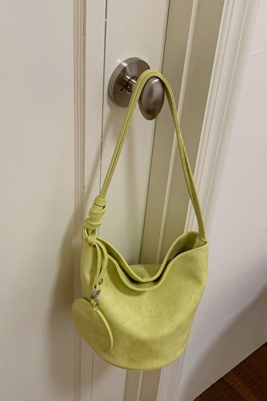 Jenny Suede Bucket Bag