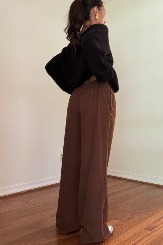 Lincoln Corduroy Tie Pant