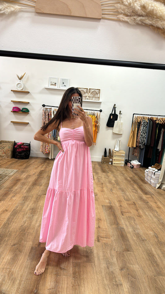 Pink Lady Maxi Dress