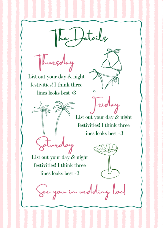 The Summer She Turned Married Template - CHECK OUT FOR LINK