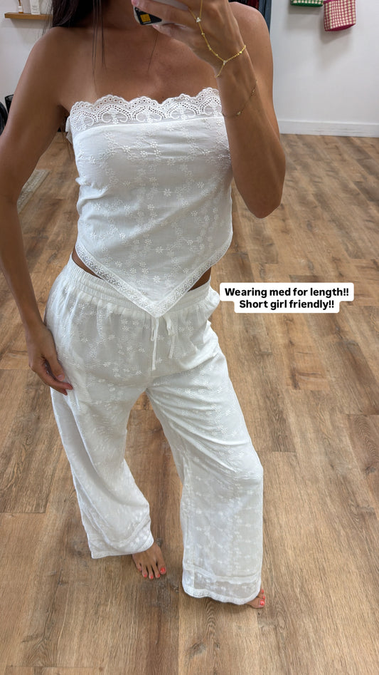 Frankie Eyelant Pant Set