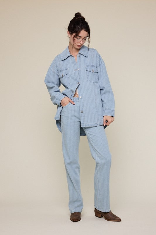 Miller Denim Shacket