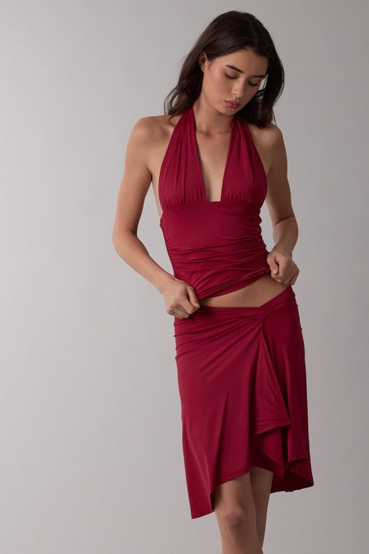 Catching Feelings Skirt Set