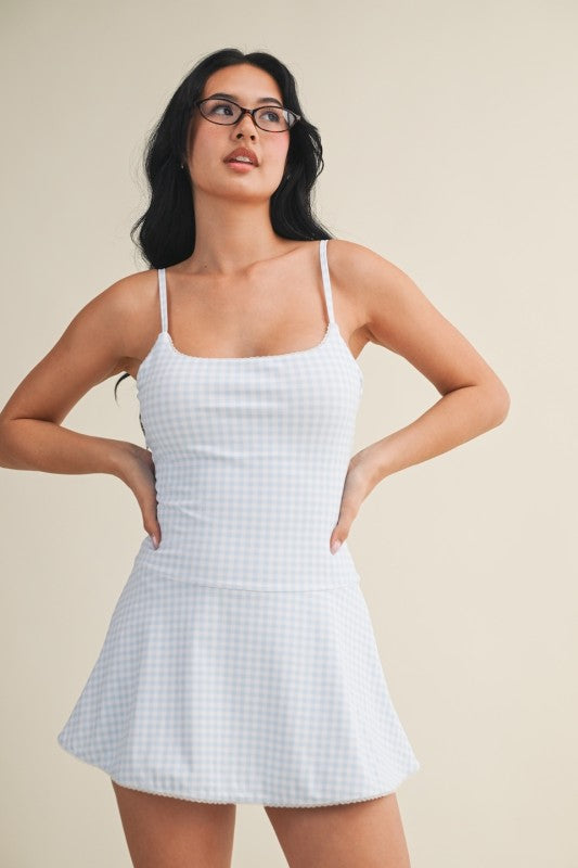 Gingham Girl Athletic Dress