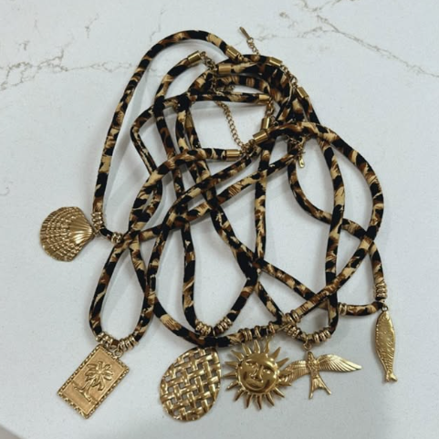Sardine Cord Necklace by Sahira