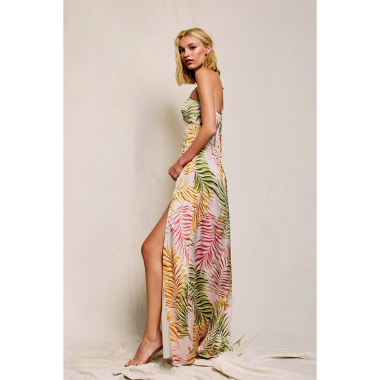 Sunkiss Halter Neck Maxi Dress