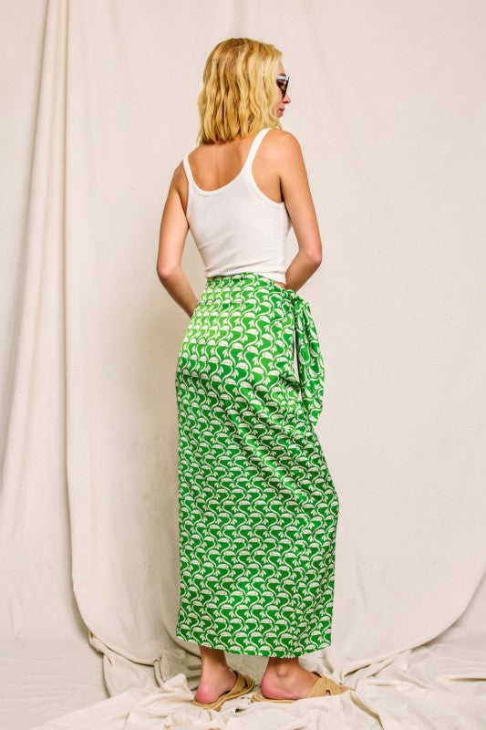 Zazu Sarong Wrap Skirt