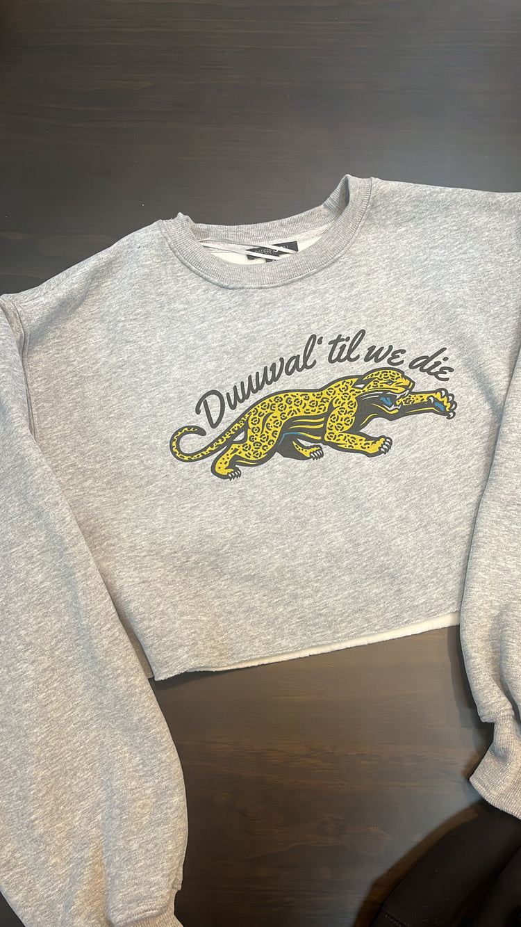 Duval Til We Die Cropped Sweater