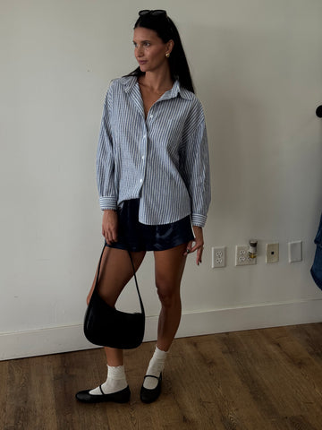 Salt Air Striped Button Down