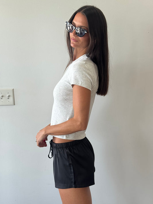 Naomi Satin Tie Short