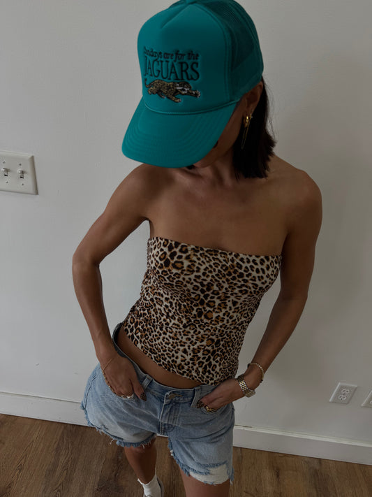 Your Team Strapless Top