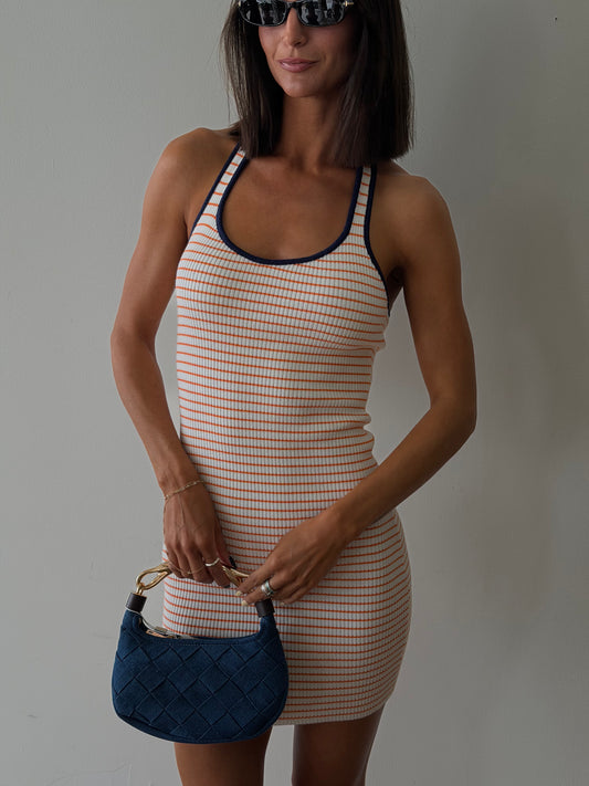 Bondi Halter Striped Dress