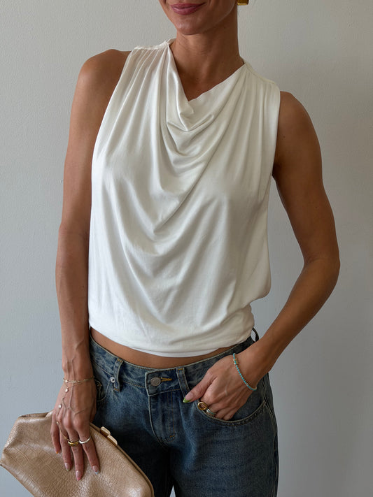 Olivia Cowl Neck Blouse