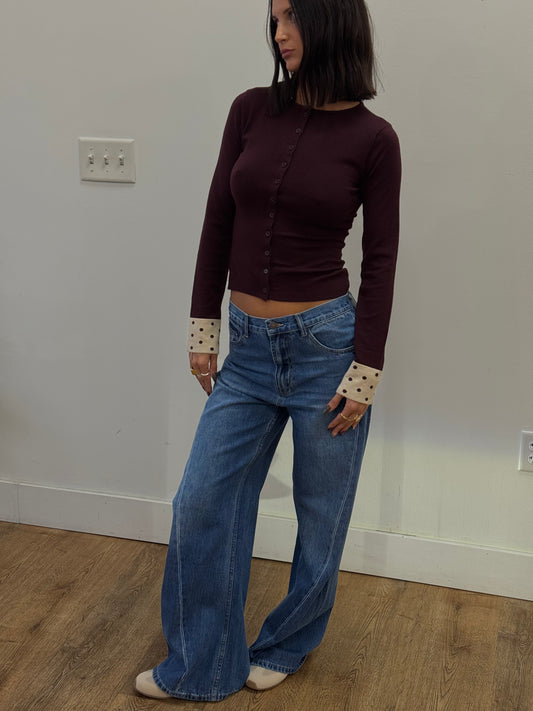 The West Wide Leg Denim