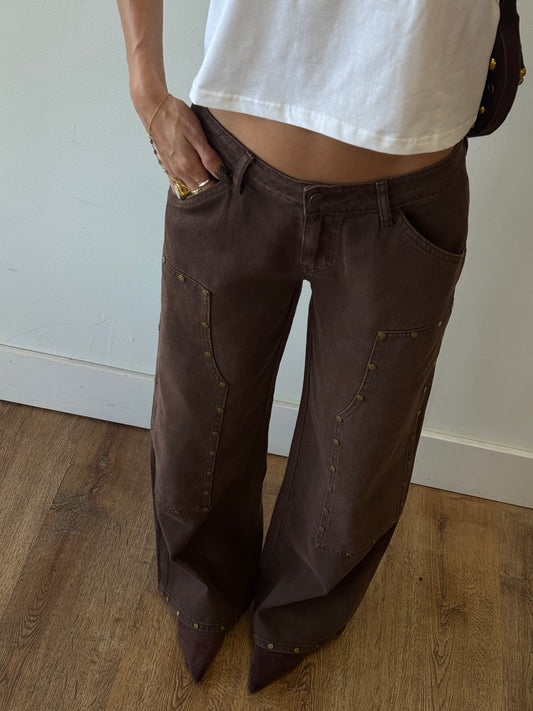 Star Studded Carpenter Pant