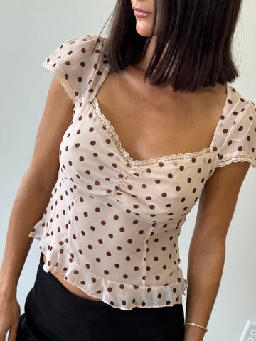 Piper Polka Dot Top