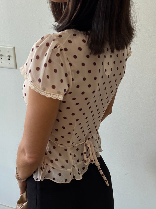 Piper Polka Dot Top